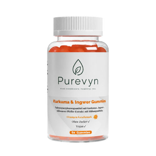 Curcuma + Ingwer + Schwarzer Pfeffer Gummies - 60 Stk.